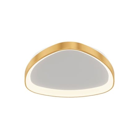 Dals Lighting Pyra 22'' 5CCT LED Flush Mount, Gold TRFM22-CC-GD
