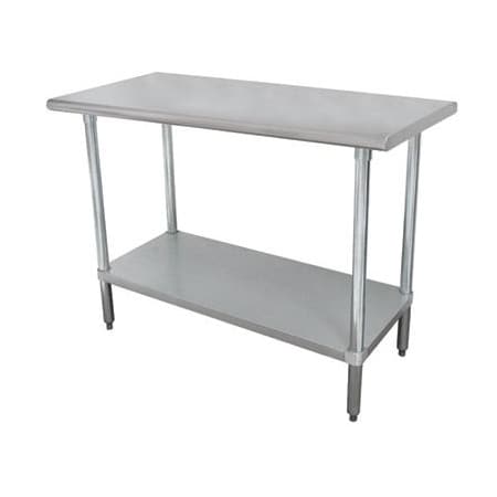 Advance Tabco Flat Top Work Prep Table MS-3612