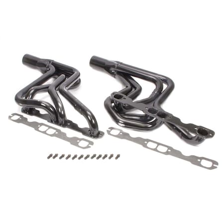 Schoenfeld Street Stock Crate Motor Headers for Small Block Chevy - 1.62 in. Tube SCH185CM