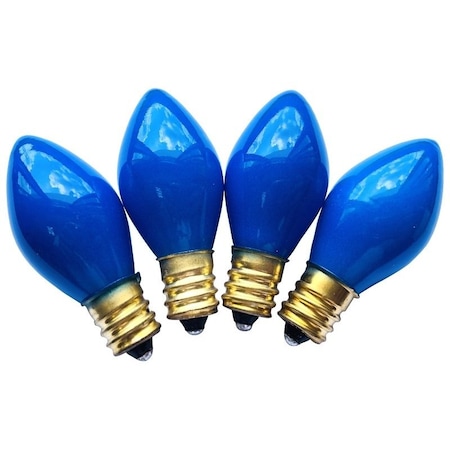 Santas Forest Light Bulb, 170 W, Copper Base Lamp Base, Tungsten Lamp, Blue Light, 3000 hr Average Life 16230