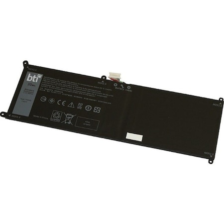Battery Technology BTI Battery - For Notebook - Battery Rechargeable - 3947 mAh - 7.6 V DC 7VKV9-BTI