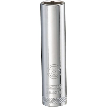 Dewalt Deep Socket, 1/4in Hex Drive, 8mm, 6 pt DWMT86096OSP