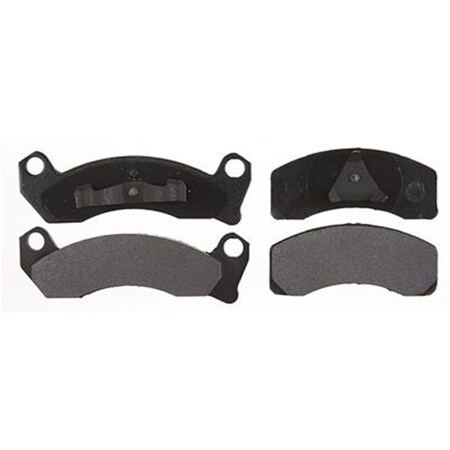 R/M Brakes RM Brakes PGD431M Semi Metallic Disc Brake Pad Set - Professional Grade R53-PGD431M