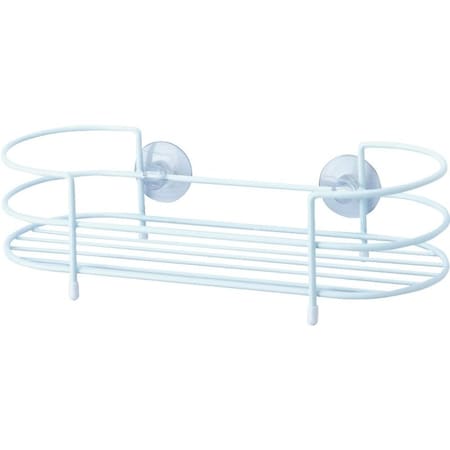 Simple Spaces Shower Caddy, 1-Shelf, Steel, 11-5/8 in OAW, 3-1/8 in OAH, 4-1/2 in OAD, 10 lb SS-SC-29-PE-3L