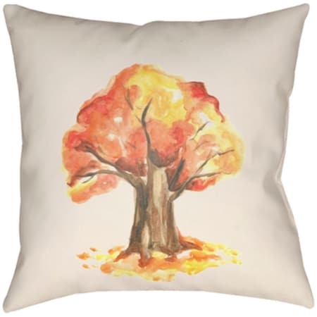 Artistic Weavers Lodge Cabin Tree Poly Filled Pillow - 22 x 22 in. LGCB2082-2222