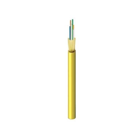 Belden Fx Indoor Os2 Tight Buffer 6 Fibers Ofnp Yellow Jacket FISD006P9