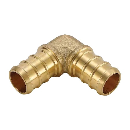 Thrifco Plumbing 1/2" Brass Elbow Lead Free F1807 - (PEX B), 10PK 7910505