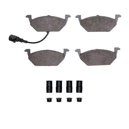 Dfc 5000 Euro Ceramic Disc Brake Pad Set,  1600-0768-11