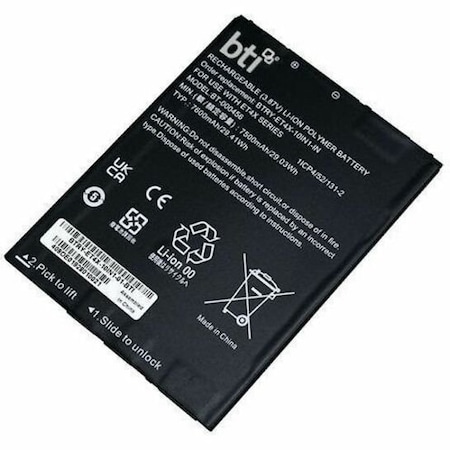 Battery Technology BTI 1-CELL 3.87V LI-ION TABLET BATTERY FOR ZEBRA ET40, ET BTRY-ET4X-10IN1-01-BTI