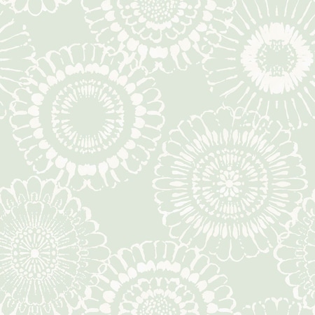 Chesapeake Sonnet Sage Floral Wallpaper 4060-128861