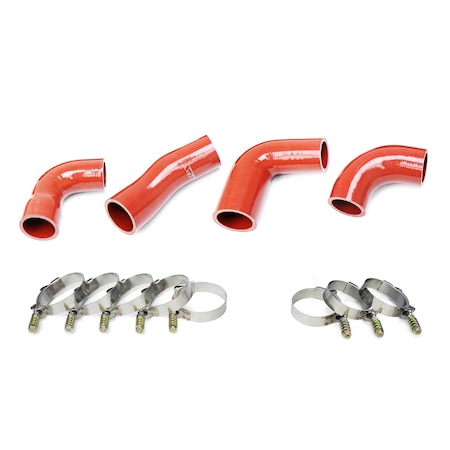 Hps Performance Silicone Transmission Oil Cooler Coolant Hose Kit, Mack Trucks 2007-2016 MP7 Engine 57-1722