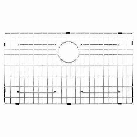Msi Stainless Steel Sink Grid - Fits Single Bowl Handcrafted Sink 32in x 19in ZOR-STL-GRID-0009