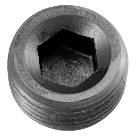Pertrechos 08AN NPT Hex Head Pipe Plug - Black PE2143475