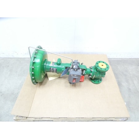 Fisher SIZE 46I PNEUMATIC 657 300 STEEL FLANGED DVC6200 2IN CONTROL VALVE ES