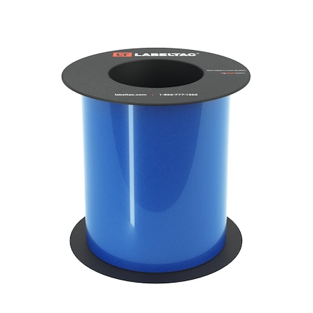 Labeltac Safety Grade Reflective Label Supply 6in x 75ft LT9, Blue LT607SGRF-C