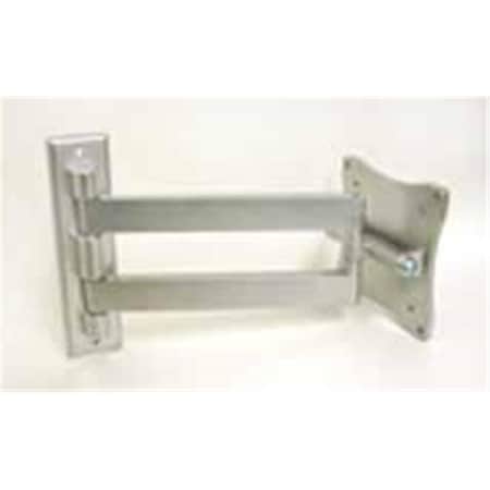 Fasttrack Master Mounts LCD 202 Double Pivoting Mount - Silver FA381012
