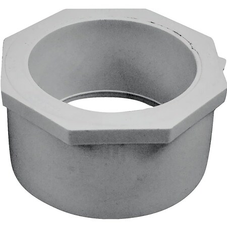 Genova LASCO 437422BC Reducing Bushing, 4 x 3 in, Spigot x Slip, PVC, SCH 40 Schedule 437422-BC