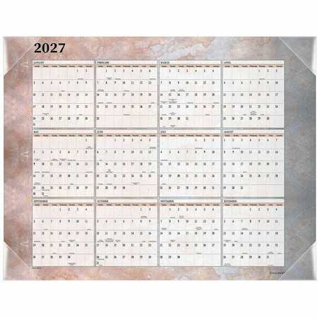 At-A-Glance Calendar, Deskpad, Marbled, By AAG89702