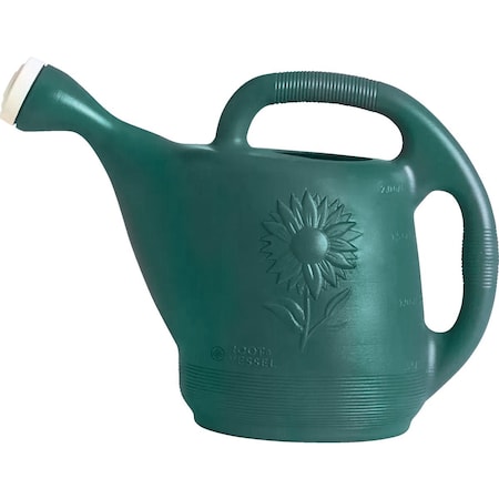 Novelty 2 Gal. Green Poly Classic Watering Can 30301