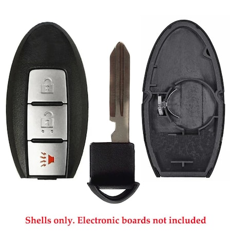 Aks Keys 2009 - 2013 Nissan Prox Key Shell 3B RS-NISSAN-18
