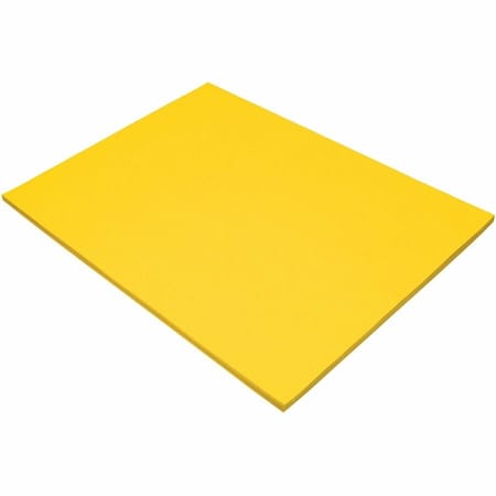 Tru-Ray Construction Paper, Yellow, 50PK PAC103068