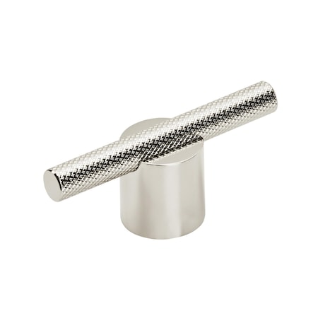 Amerock Transcendent 5/8 in 16 mm Center-to-Center Polished Nickel Cabinet Pull BP741416PNPN