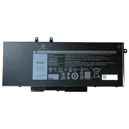 Dell BTY 15.2V 68Whr LiPo Latitude 5401/5410/5411/5501 Precision 3541/3550/3551 3HWPP-ER