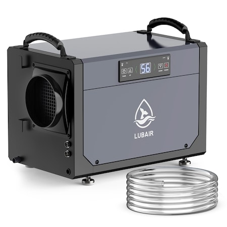 Edendirect Dehumidifier, Gray, 12.4 in, 120 V IR-DY120