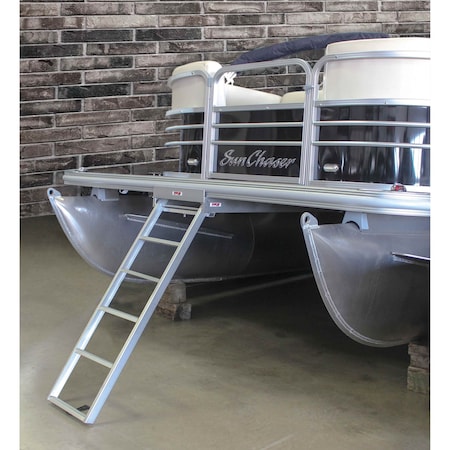 Extreme Max 3005.3430 Undermount Pontoon Ladder - 5-Step 3005.3430