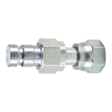 Parker Nipple, Steel, Nitrile, Push-to-Connect PD36BTL