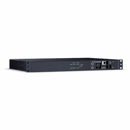 Cyberpower PDU, Switched, Rack Mounted, 5-20R, L5-20P, 10 ft., Black PDU44002