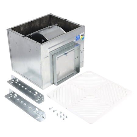 Dayton Bath Exhaust Fan, 8In, Galvn Steel, 115 V 60RG43