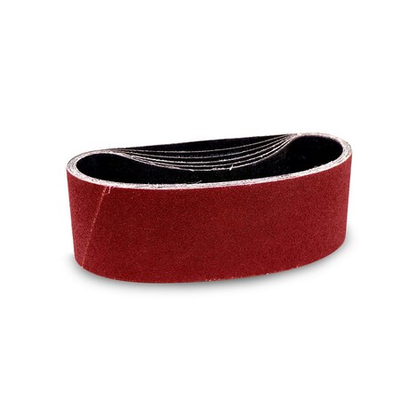 Combat Abrasives 4in x 21in Ceramic Shredder Sanding Belts, 9PK (24 Grit) B4X21X24SHREDDER-9PK