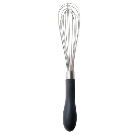 Good Grips Kitchen Whisk, 9 in OAL, Stainless Steel, Black, Polished 74091