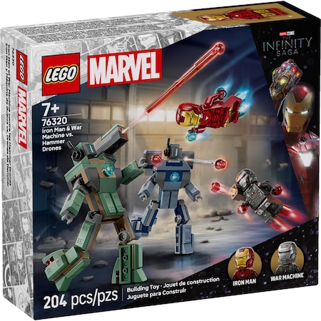Lego Marvel Super Heroes Building Set Multicolored 204 pc 76320