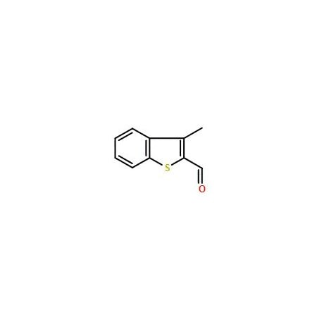 Ak Scientific 3-Methylbenzo[b]thiophene-2-carboxaldehyde (5g), CAS 22053-74-3 7533AD-5g