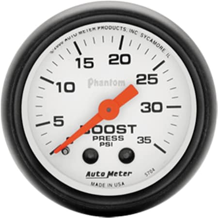 Auto Meter 5704 2.06 In. Boost 0 35 Psi A48-5704