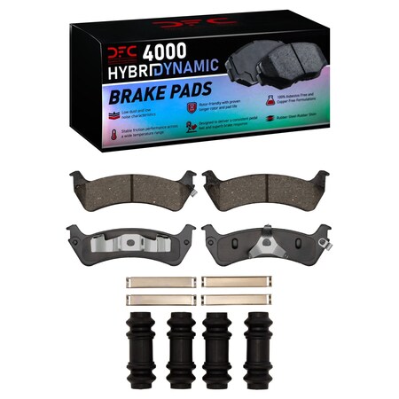 Dfc 4000 HybriDynamic, Disc Brake Pad Set,  4000-0667-01