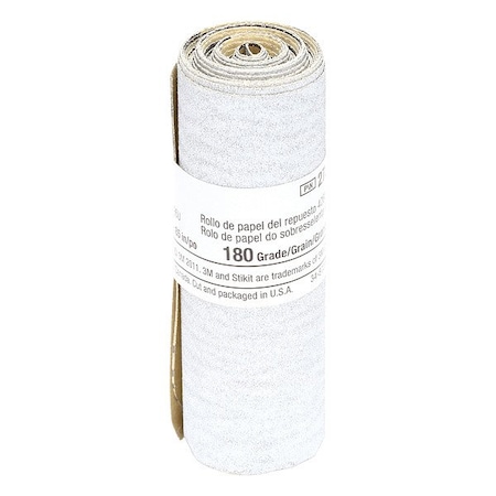3M Refill Roll, 85 ft. L x 3-1/4in., 180 Grit 7000045205