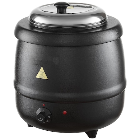 Vevor Commercial Soup Warmer Soup Station with Cover 2-Pot and 4-Pan Soup Kettle SKT1/2*6-H
