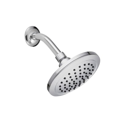 Safavieh SHOWER HEAD STAin LESS STEEL Sin GLE SETTin G RAin FALL 5.9in  x 5.9in  x 2.4in BSH4234C