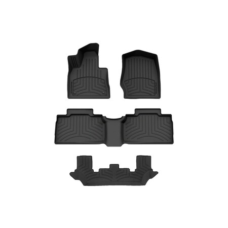 Weathertech Black, Front and Rear and Rear FloorLiner HP 441716-1-2-4415754IM