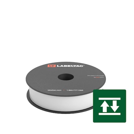 Labeltac High-Tack Label Supply 1in x 75ft LT4/LTPX, White LT102HK