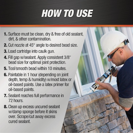 Dap Dynaflex Ultra 10.1 Oz. Dark Bronze Advanced Exterior Sealant for Window Door & Siding 7079818216