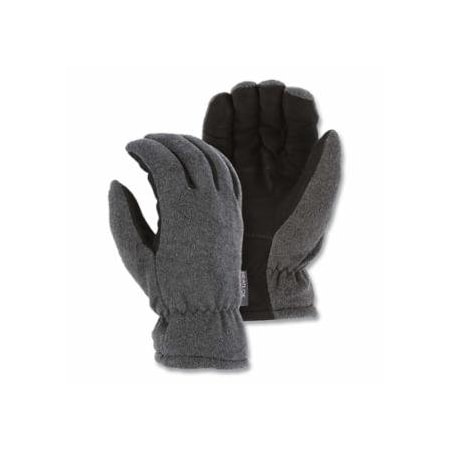 Majestic Winter Lined Heatlok, Deerskin Drivers Gloves, 7/X-Small, Deerskin/Fleece, 12PK 472-1663/7