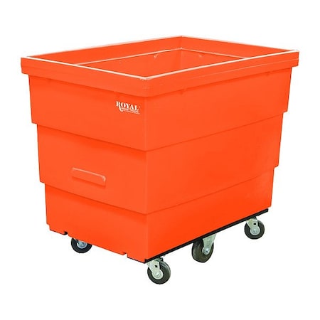 Royal Basket Trucks CubeTruck, 431/2in, 29in, Orange, 800lb G13-ORX-RCE-4HNN