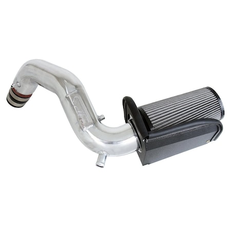 Hps Performance Air Intake Kit with Heat Shield, Polished,  827-678P