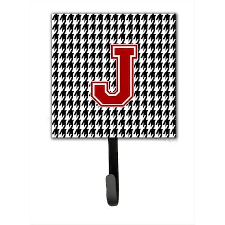 Carolines Treasures Monogram - Initial J Houndstooth Leash Holder Or Key Hook CJ1021-JSH4