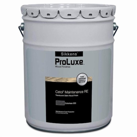 Maintenance Re 5 Gal Clear Reduced Emissions Maintenance Coat Protection for Exterior Wood, Satin SIK61003