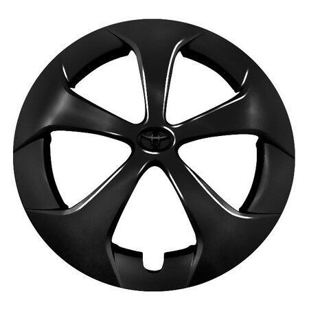 Altertrim 2010-15 Toyota Prius 15 in Hubcaps Wheel Rims Cover, (Blk Lacq), 4PK CHB-5129-BL-15